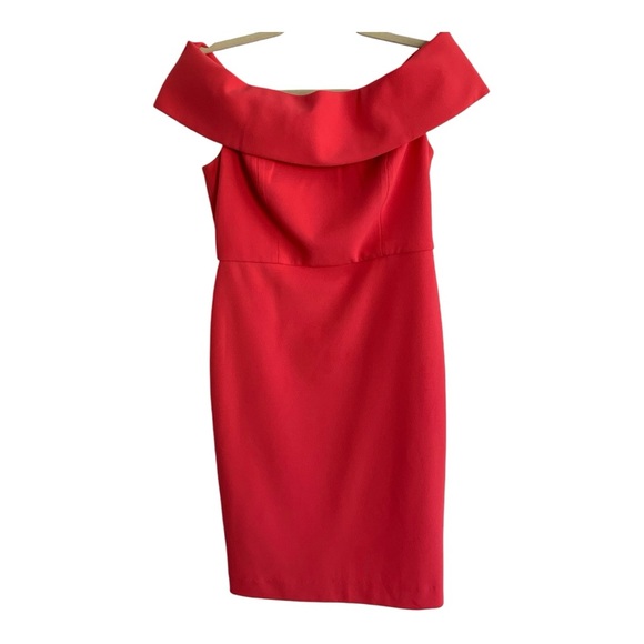 Calvin Klein Coral Dress Sz4P - Picture 4 of 7